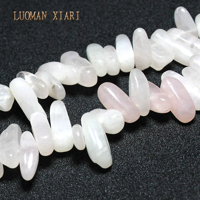 Оптовая продажа материалы из розового кварца в форме палочки 12-18 мм драгоценные