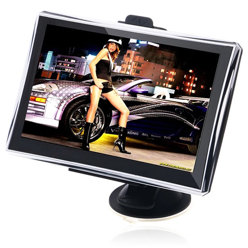Автомобильный gps навигатор 5 дюймов HD Sat Nav FM 128MB карта Европы Россия Франция