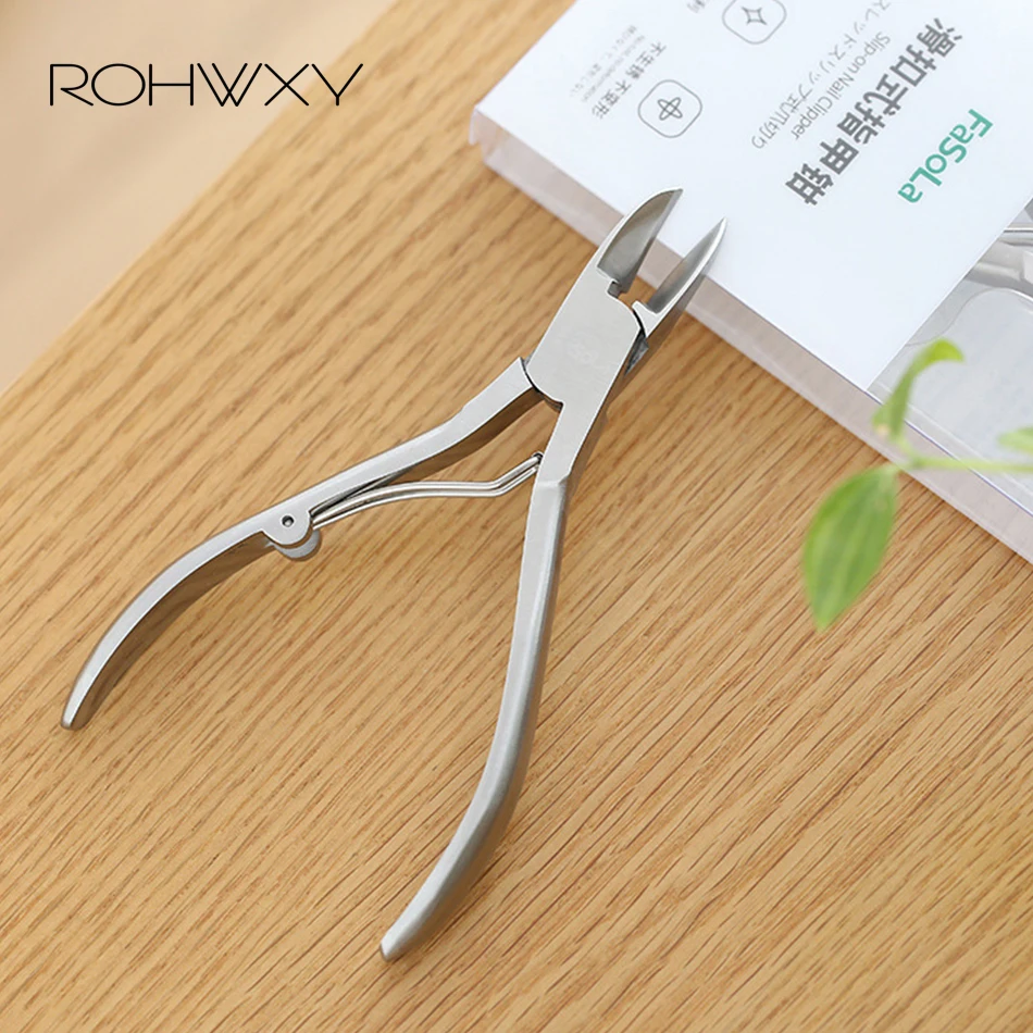 ROHWXY кусачки для ногтей профессиональные щипцы для ногтей для подиатрии ножницы для ногтей для щипчики для маникюра для щипцы для удаления кутикулы ногтей инструмент