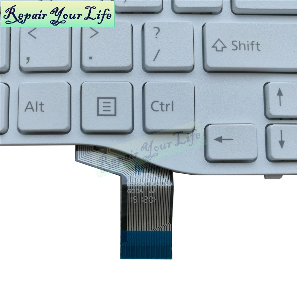 Ремонт вас жизнь Клавиатура ноутбука для Fujitsu LifeBook AH566 AH756 AH766 AH557 AH575 США Клавиатура белый Прямая поставка