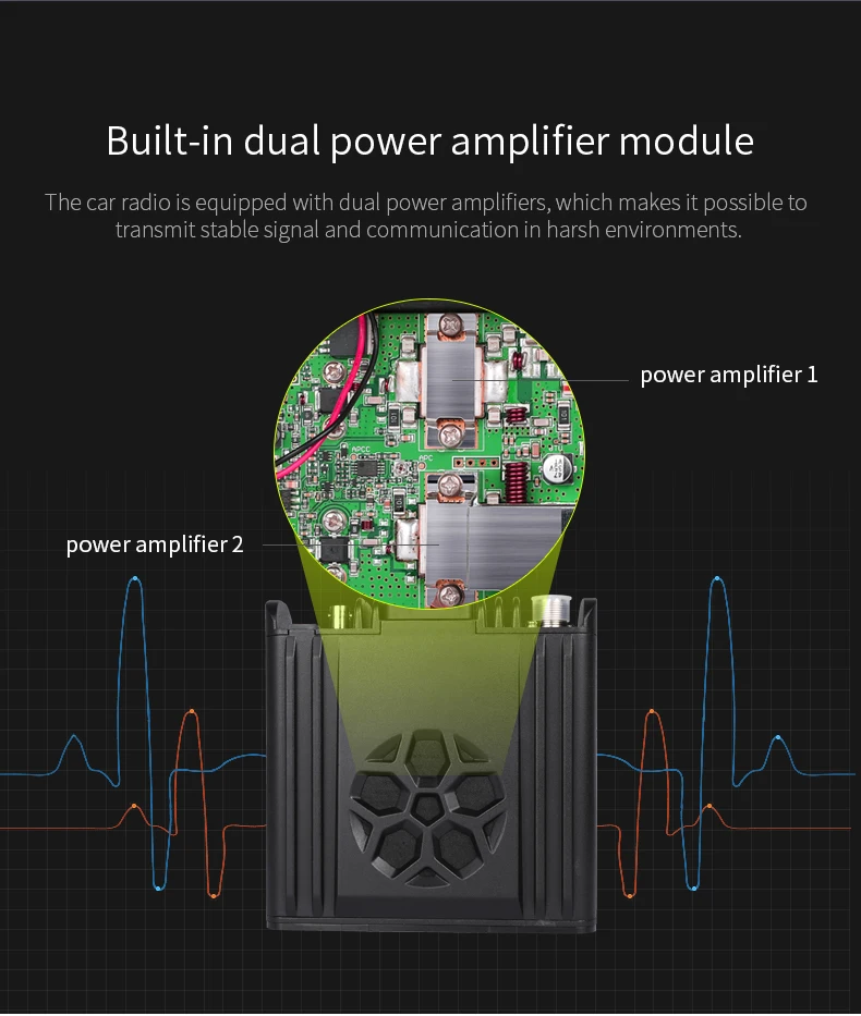 Zastone D9000 50 Вт Автомобильная рация 50 км Двухдиапазонная UHF 400-520 МГц VHF 136-174 МГц Мобильная радиостанция Автомобильная радиостанция Comunicador