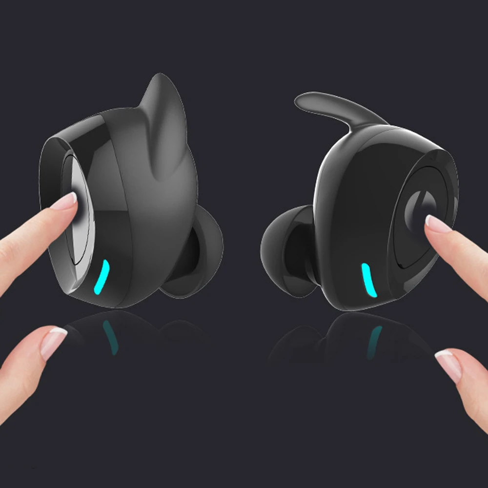 Наушники Joinrun TWS Bluetooth V4.2 гарнитура двойные Беспроводные спортивные наушники для