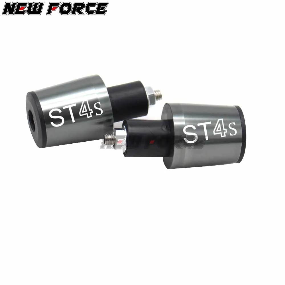 

CNC 22MM Handlebar Grips Handle Bar Cap End P For Ducati ST4S 2003
