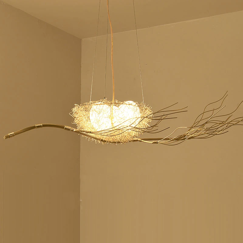 Скандинавское Птичье гнездо идея hanglamp подвесные светильники лампы светодиодные