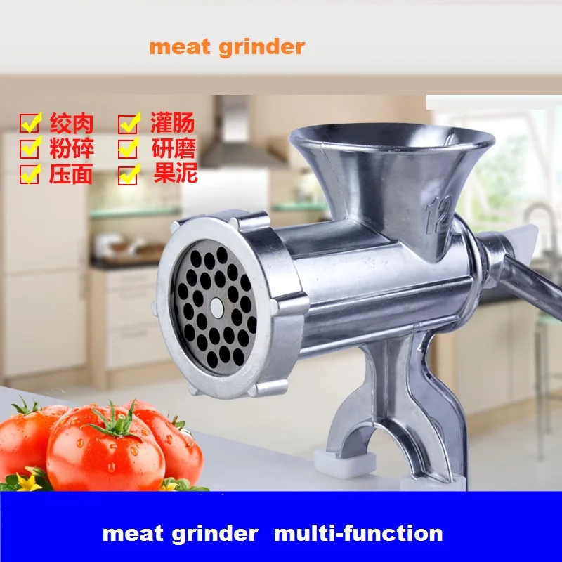 

meat grinder family daily use hand-make manually Multi-function sausage machine filler Household hand stir garlic