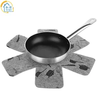 tchy 36pc pot protector placemat non woven dish bowl pan protection stand under the hot of kitchen accessories decoration home