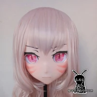 km521top quality handmade female resin cosplay japanese role play kigurumi mask crossdresser doll transgender mask