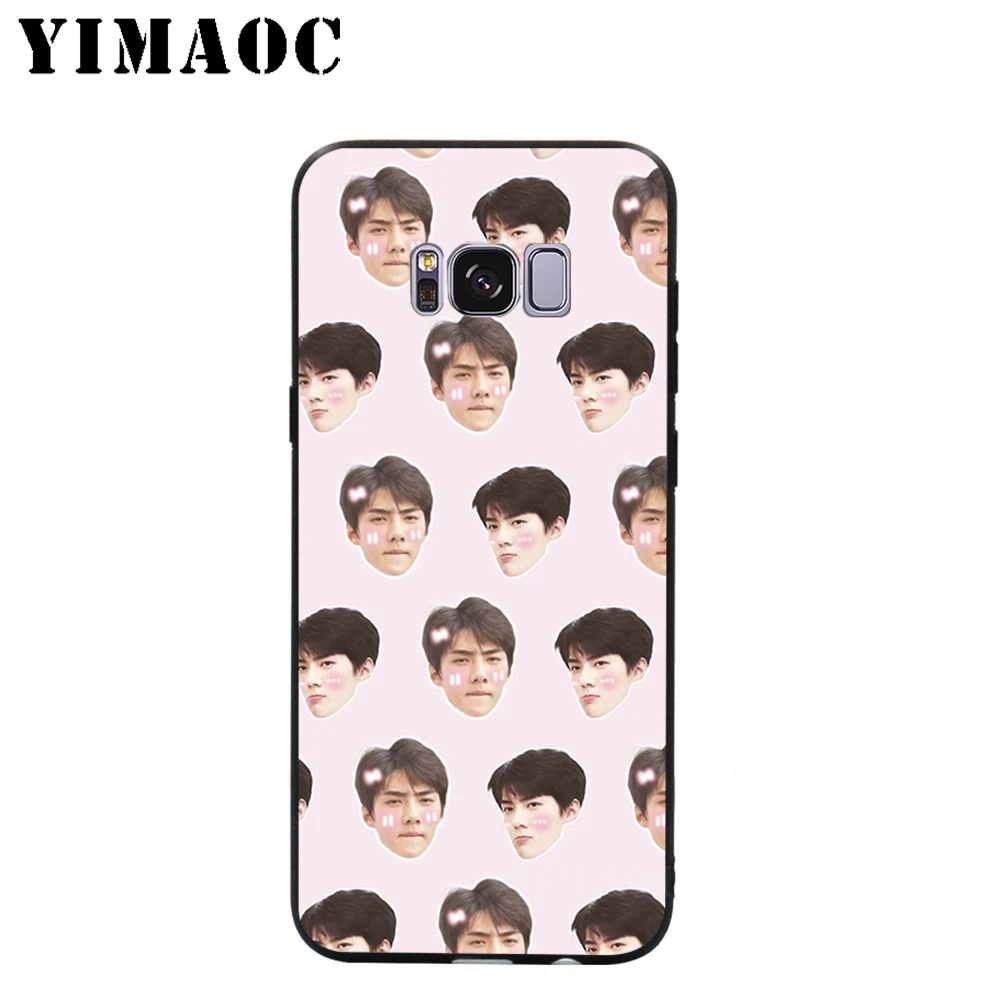 YIMAOC Exo Bands K Pop Soft Silicone Case for Samsung Galaxy A3 A5 A6 Plus 2017 2016 S6 S7 Edge S8 S9 &amp Note 8 9 |