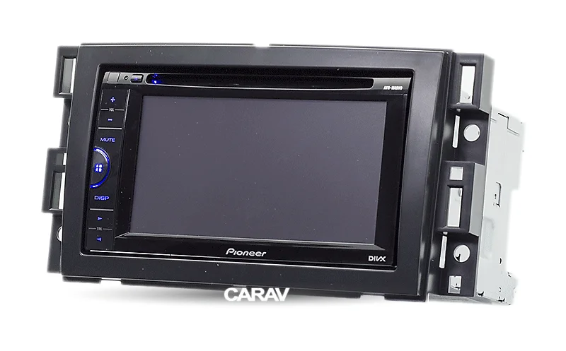 1 Din Радио панель для BUICK Enclave CHEVROLET Avalanche GMC Acadia HUMMER H2 SATURN DVD стерео панель приборная панель CARAV 11-013