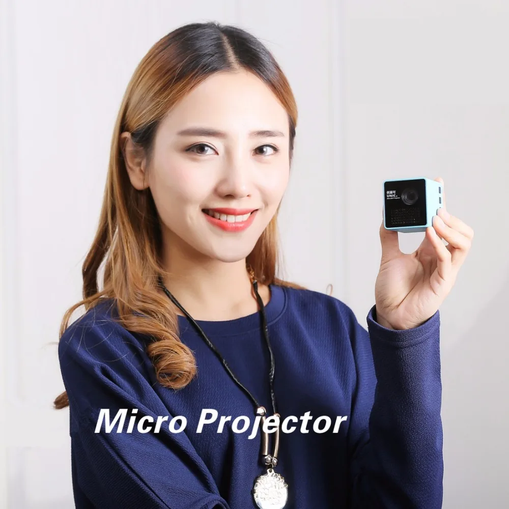 2017 Новый MINI LED пико проектор Full HD 1080 P 3D домашнего кинотеатра Портативный
