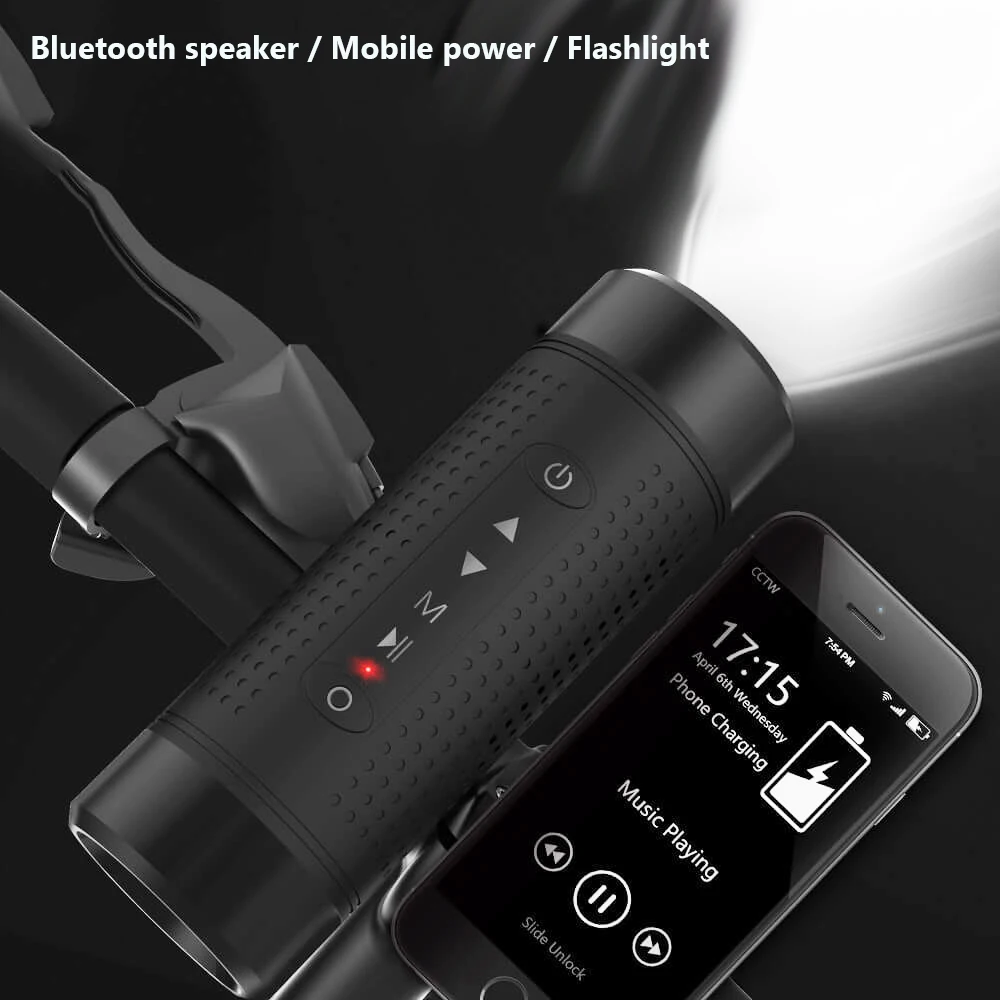 Открытый портативный bluetooth динамик с водонепроницаемым пылезащитным эффектом