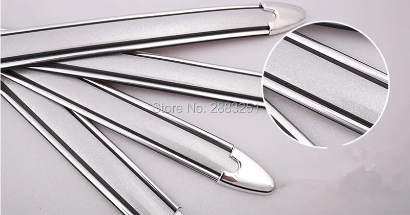 Полоса для защиты от столкновений кромок автомобиля 4 шт. наклейки на бампер ALFA