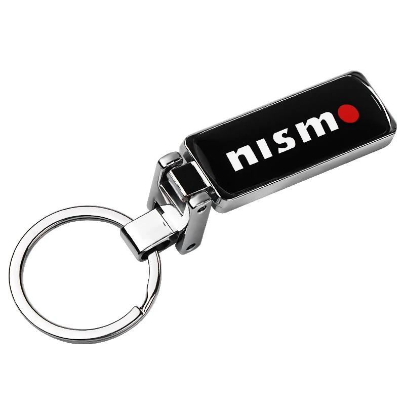 Автомобильный Стайлинг 3D металлическая эмблема Nismo брелок для ключей Nissan Almera Tiida X