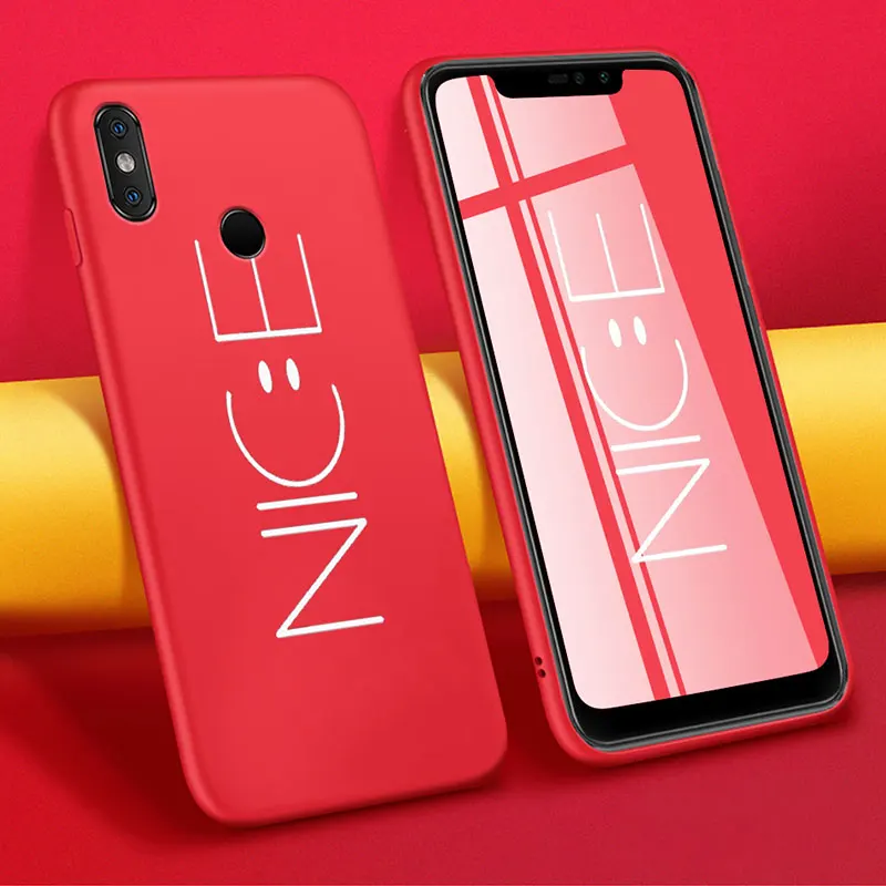 Для Xiaomi Redmi 6 6A Pro Go Матовые чехлы для телефонов Mi A2 Lite Max 3 силиконовая задняя крышка