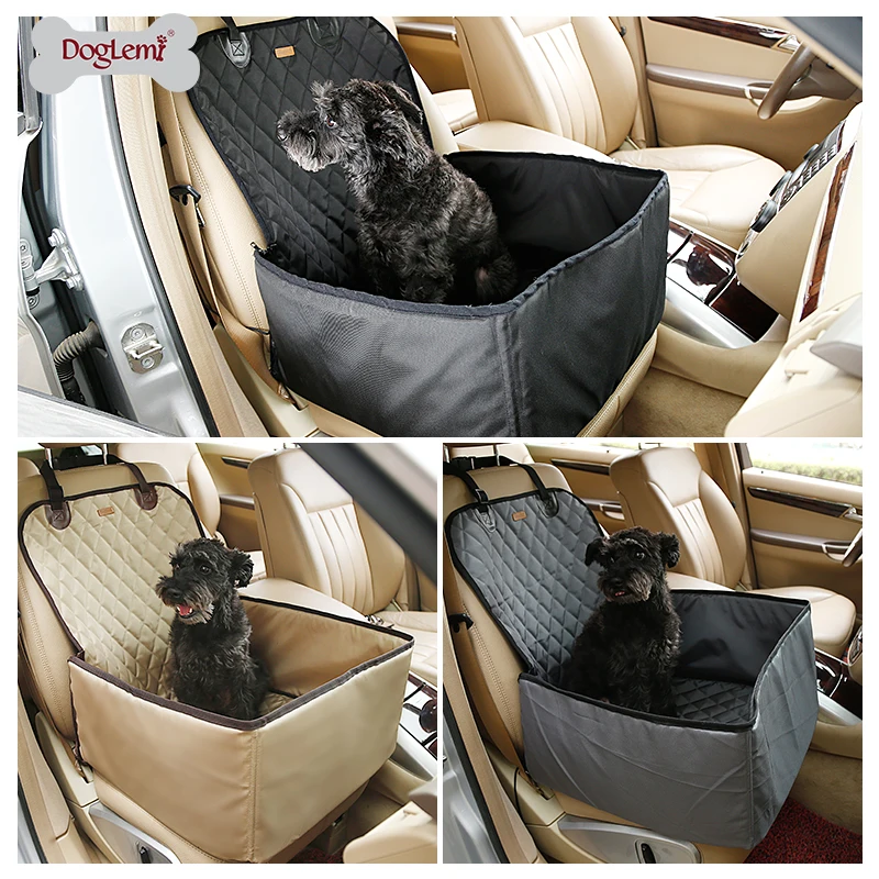 DogLemi 2 в 1 чехол на сиденье для домашних животных Delux водонепроницаемый переднее