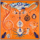 Шаль роскошного бренда 2021, гигантский шарф с принтом в виде музыкальных нот, из 100% шелка, саржевого переплетения, для женщин, квадратные шарфы Новый ободок