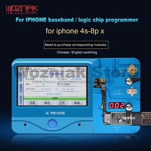 Программатор чипов JC PRO1000S Logic Baseband EEPROM IC, инструмент для чтения и записи чипов EEPROM IC для iPhone 4 - X XS 11PRO MAX