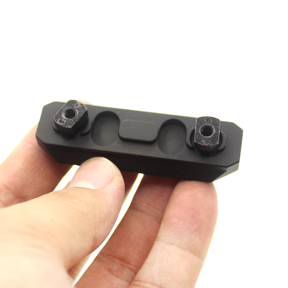 

Mount Adapter for MLOK Forend Section Tactical M-LOK 5/9/13 Slot Picatinny / Weaver Rail Segment Aluminum