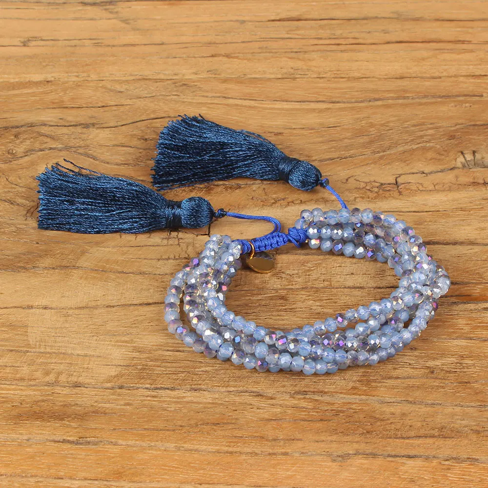 Go2boho Fit MIYUKI браслет Boho браслет для женщин браслеты с подвесками ювелирные изделия Pulseira Bileklik Кристалл кисточкой ручной работы Прямая поставка