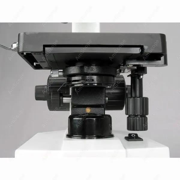 Монокулярный микроскоп-AmScope 40X-800X блочный микроскоп + 3D механический микроскоп.