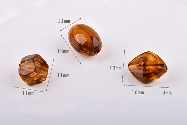 Diy ювелирные изделия ручной работы аксессуары имитация янтаря из смолы прямое