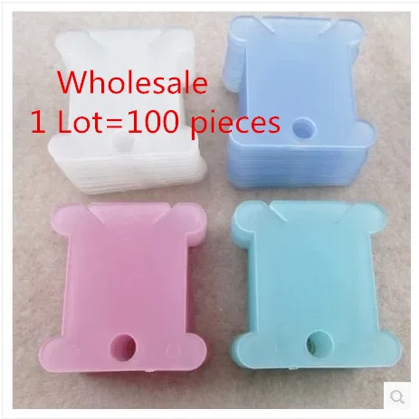 Всего 100 шт./лот вышивка/нитка для вышивки крестиком нить доска нарезки шпуля | Дом