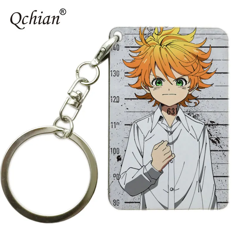 Аниме обещанный Neverland Yakusoku no Neverland брелок односторонний брелок косплей деревянный кулон брелок