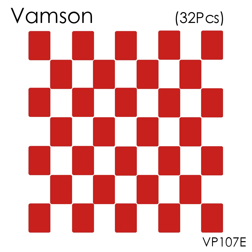 Vamson 32 шт. красная клейкая наклейка VHB плоская Двухсторонняя лента для Gopro hero 5 4 3 + 2