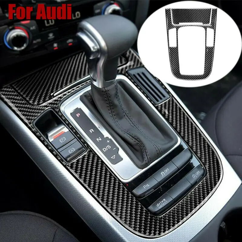 

Carbon Fiber Cigarette Lighter Gear Position Panel For Audi A4L/Q5/A5 09-16