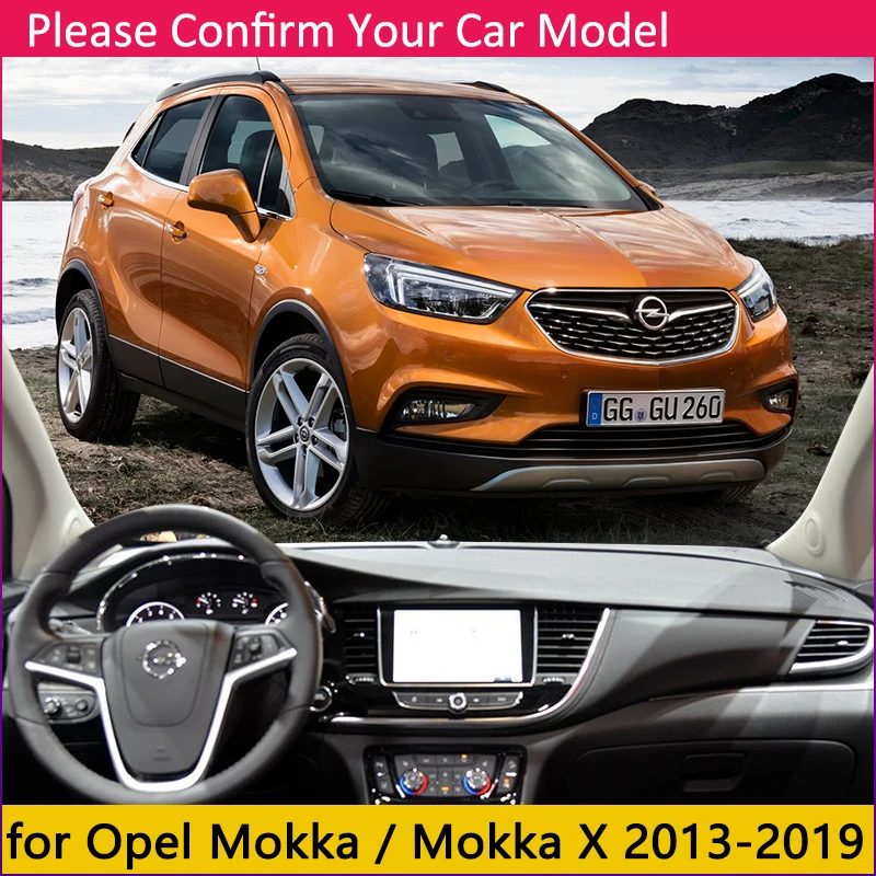 Для Opel Mokka Противоскользящий коврик на приборную панель солнцезащитный Коврик