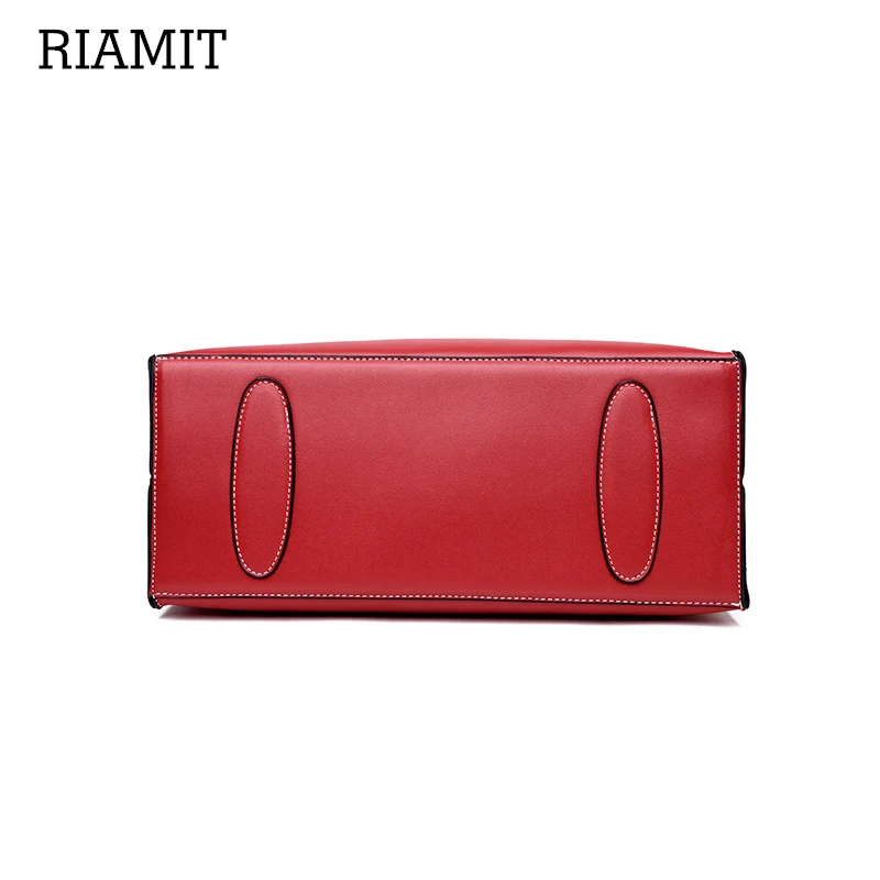 Новинка 2019 настоящая сумка Bolsas Feminina Rismit натуральная кожа женская через плечо