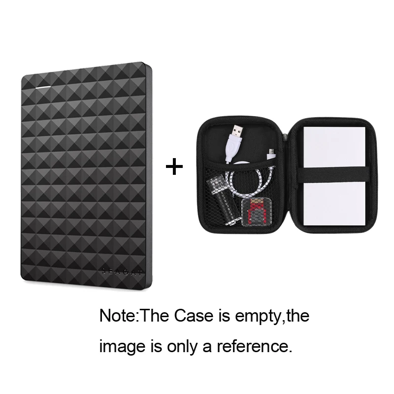 Seagate Портативный 1 ТБ HDD 2," внешний жесткий диск ТБ/2 ТБ/4 ТБ USB 3,0 черный жесткий диск для компьютера ноутбука Disco Duro Externo