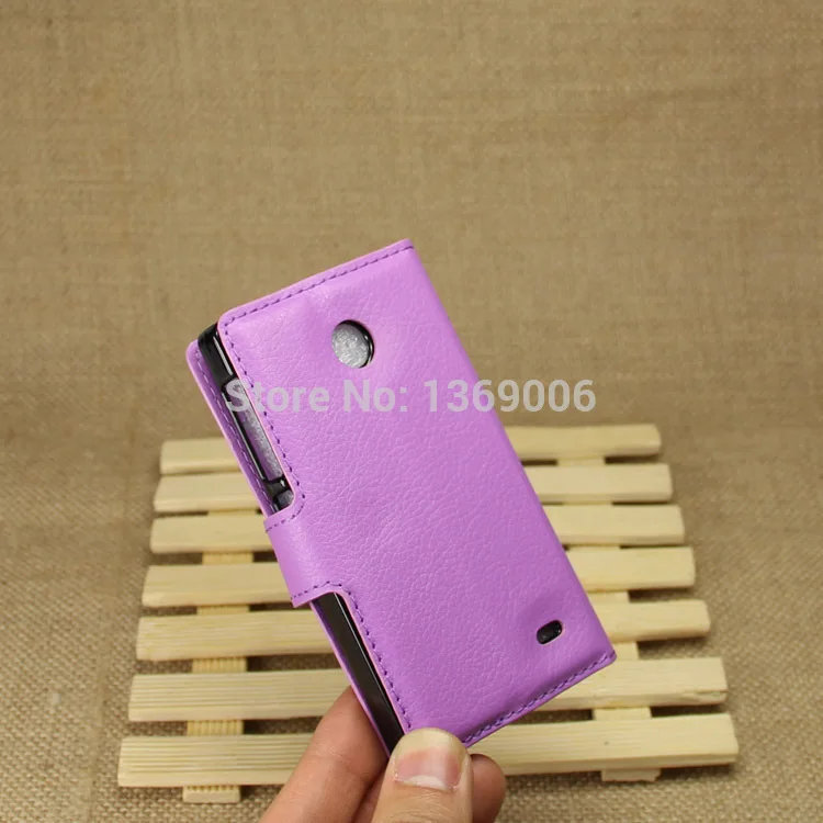 Top quality new PU Leather Flip Case for Nokia X Dual SIM A110 1045 Stand Wattet Style With Card Slot Phone Bag Cover |