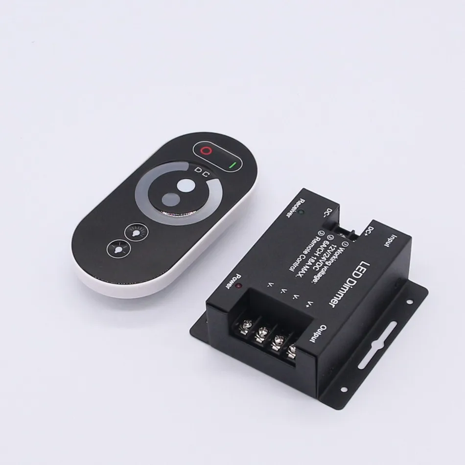 Постоянный ток 12 24 V 6A/CH 3 Каналес ООН соло Цвет negro RF Управление ador светодиодный