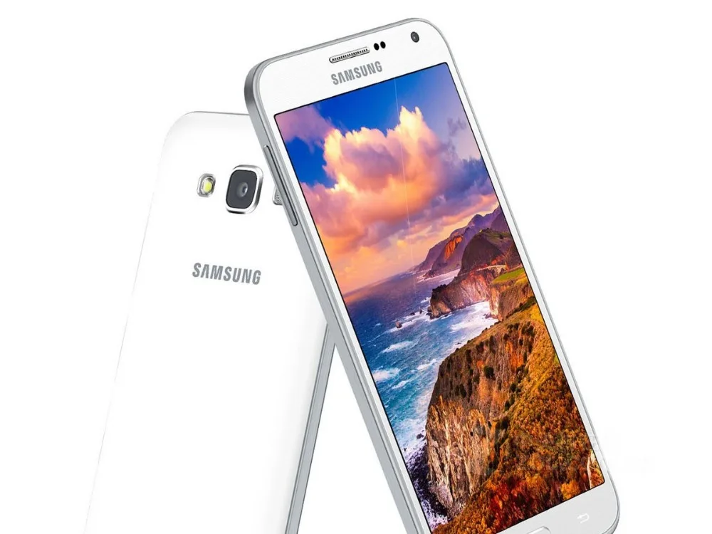 samsung Galaxy E7 E7000 разблокирована 5,5 дюйма 2 Гб Оперативная память 16 Гб Встроенная память 4G LTE 13.0MP Камера 4 ядра ОС Android 4,4 мобильный телефон