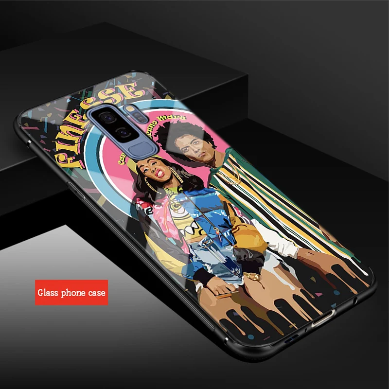 Жутким черепом сотовый Чехол из закаленного стекла для телефона для samsung Galaxy A6 A6S A8 A8S J6 J8 S8 S9 S10 PLUS, NOTE 8, 9
