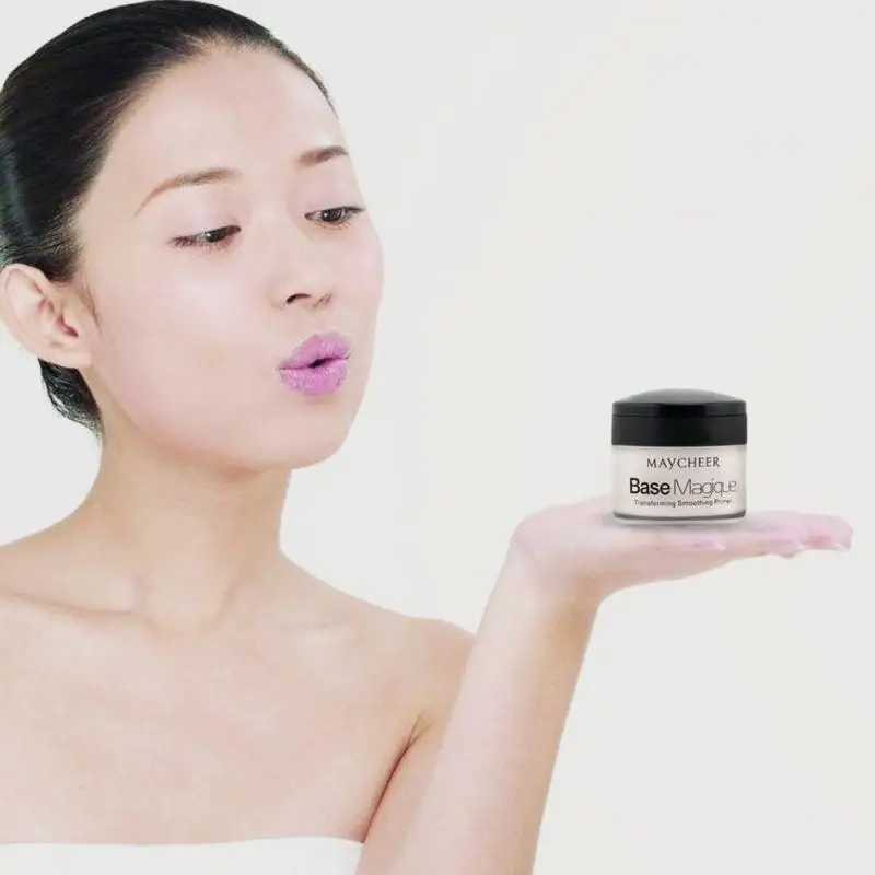 Для женщин магия моды гладкой шелковистой кожи лица макияж Primer Невидимый пор