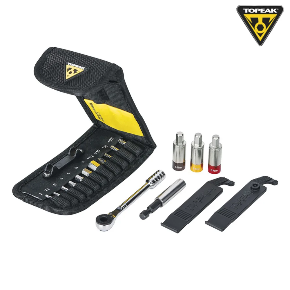 Трещотка TOPEAK ROCKET LITE NTX (2018), 19 инструментов, нано торкбит ...