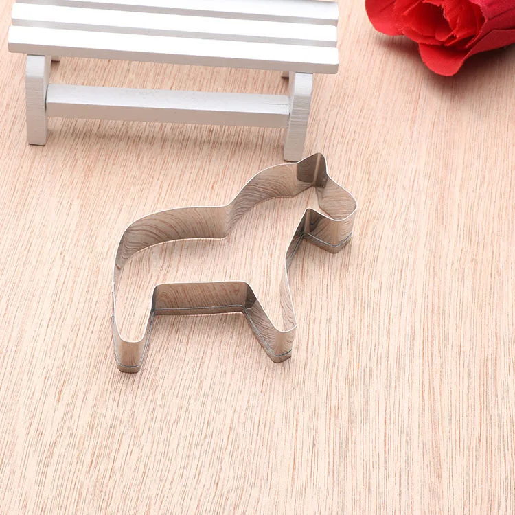 1 шт. формы для печенья в виде животных форме зебры Нержавеющая сталь украшения