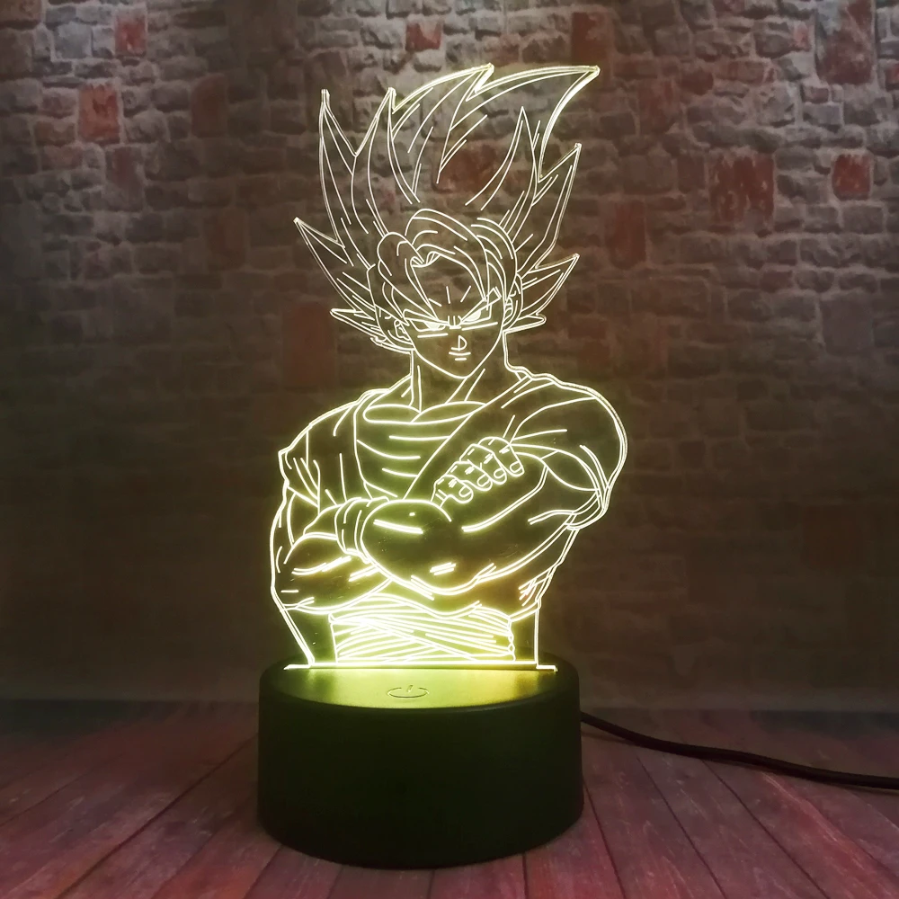 Фигурки героев Saiyan Legends King Vegeta Mathilde Dragon Ball Z Kakarotto God Goku 3D фигурки 7 цветов