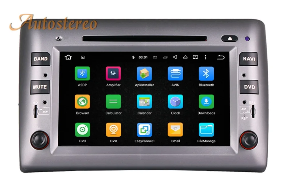 Android 9 автомобильный gps-навигатор Радио стерео для Fiat Stilo 2002-2010 мультимедийный плеер Автомобильный dvd-плеер радио магнитола головное устройство