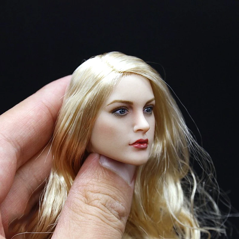 1/6 шкала женская голова лепить Красота Девушка игры на голову для 1" PH Jiaodol ttl фигурка аксессуар