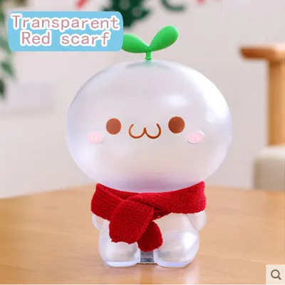 Red scarf 13,5-22,5 см Kawaii Милая длинная трава Ян туанзи Копилка кукла креативная Копилка Мультфильм рабочего украшения детские игрушки подарки - Цвет: Red scarf