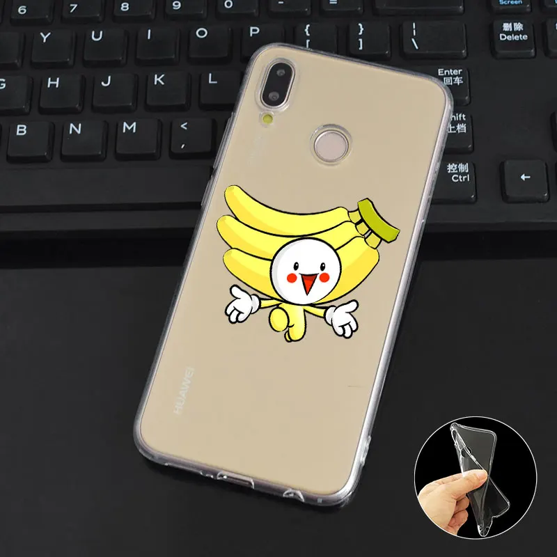 DREAMFOX K261 Banana Soft TPU Silicone Case Cover For Huawei Honor 6A 6C 7X 9 10 P20 Lite Pro P Smart |