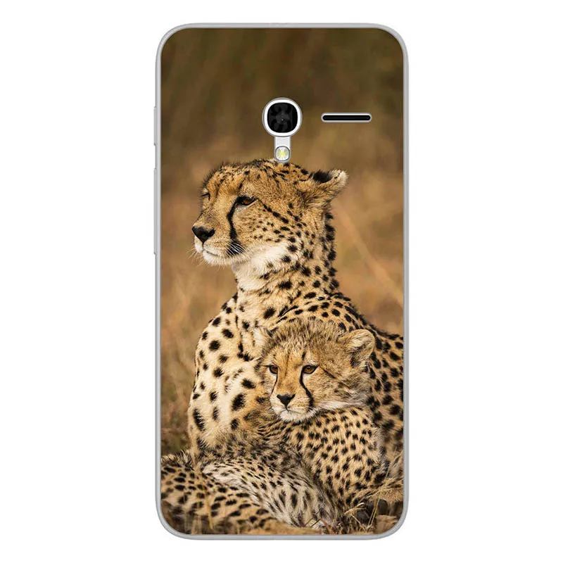 M073 Мягкий с рисунком из ТПУ чехол для Alcatel One Touch Pixi 3 4,5 4G версия 5017D 5019D 5019 чехол для телефона s задняя крышка цветок - Цвет: M073