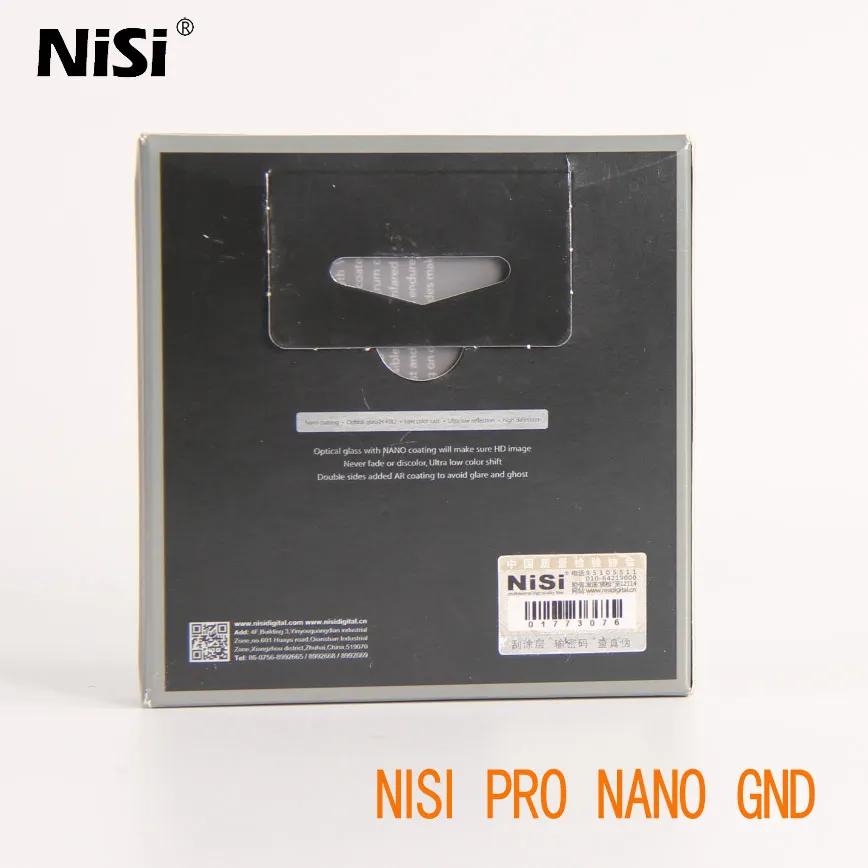 NiSi 67 мм 72 77 82 ультра тонкий PRO NANO GND16 (1 2) окончил серый градиентный фильтр|filters for