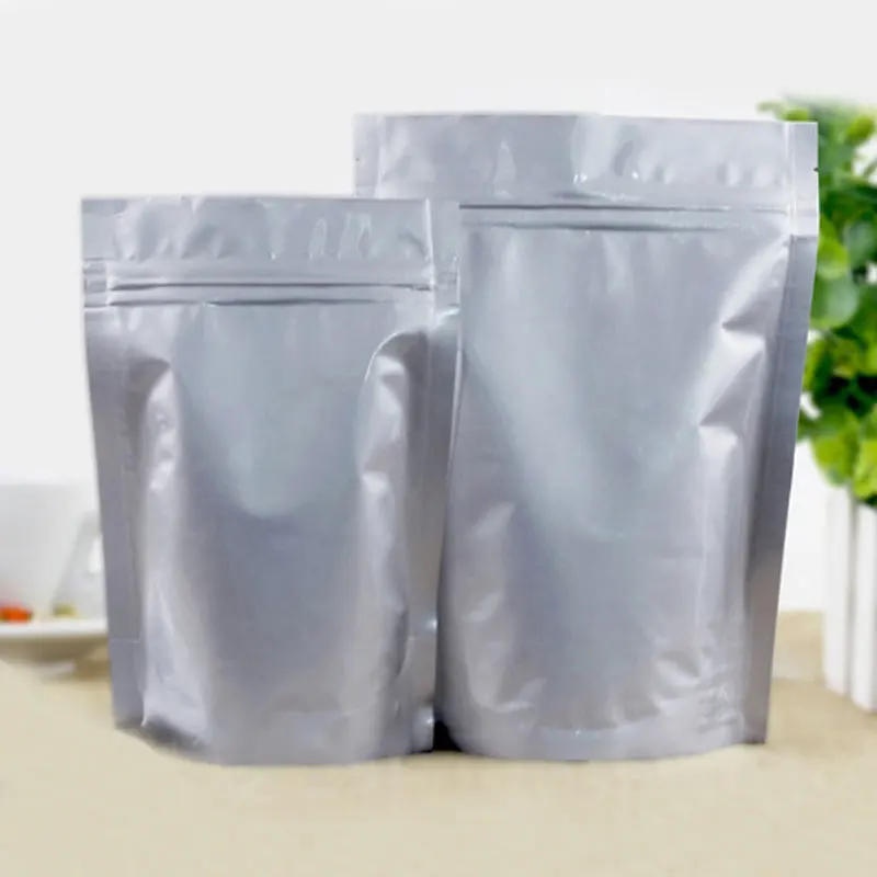 300pcs 23x35+5cm Foil Stand Up Ziplock Bags Clear Plastic Bags Pe Zip Lock Bag For Cloth/food/gift/Jewelry Packaging Display Bag