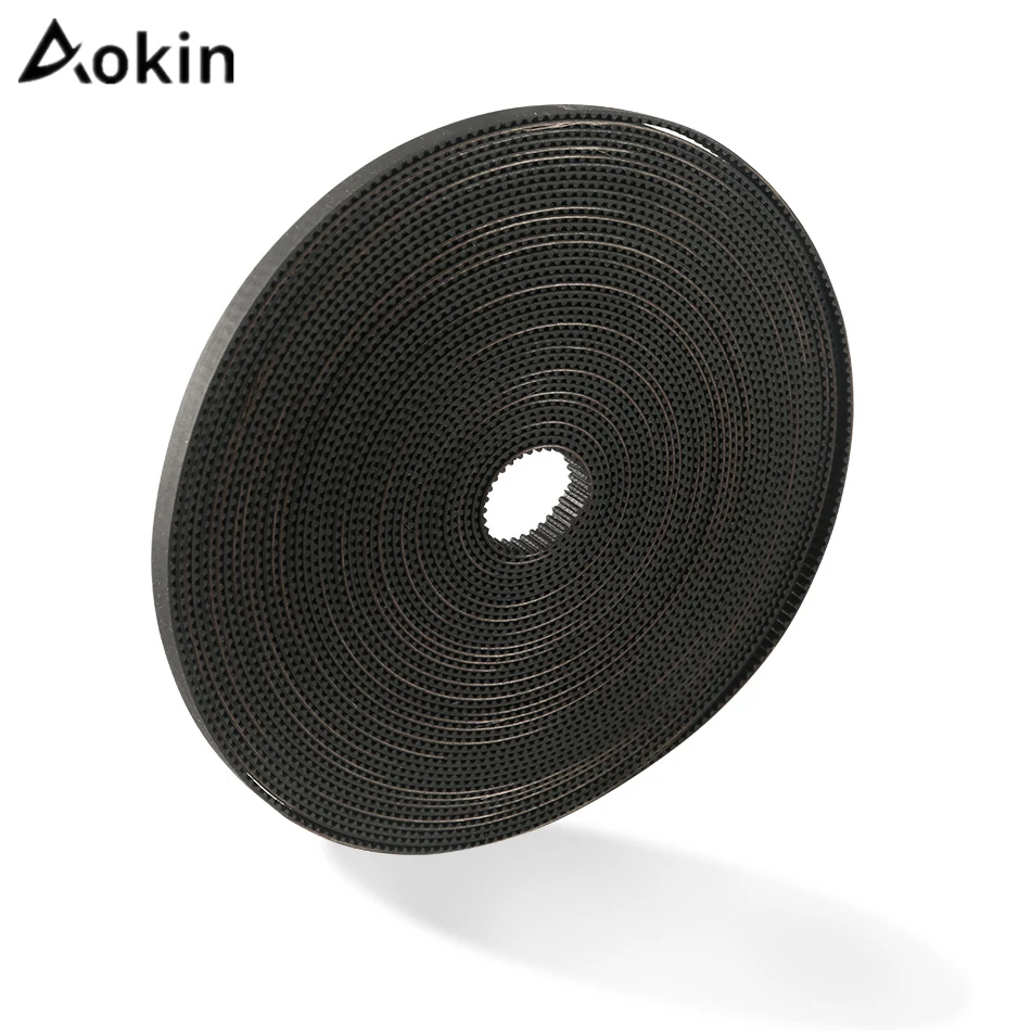 Запчасти для 3D принтера Aokin 2/5M/10M GT2 синхронный ремень ГРМ шириной 6 мм 2GT ремни RepRap