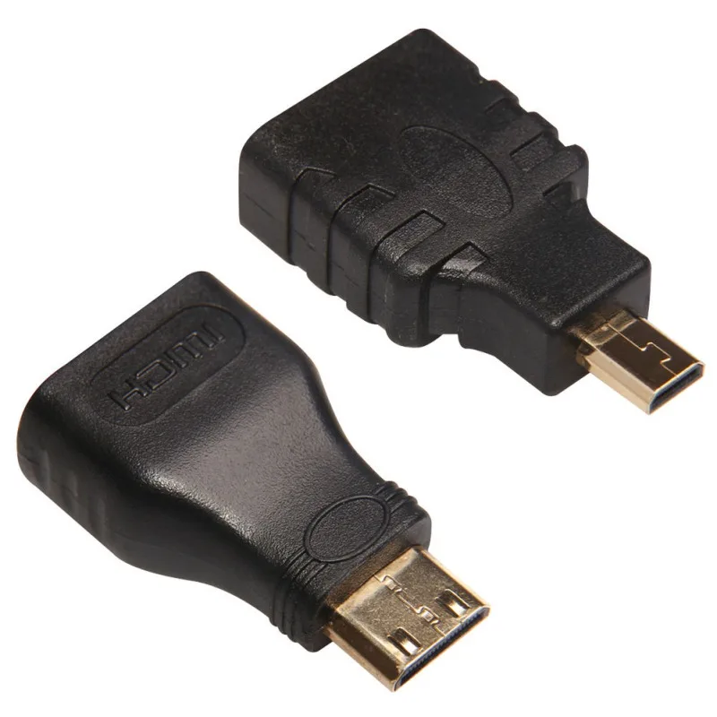 Мини 3 в 1 HDMI Мужской кабель+ адаптер Micro HDMI+ мини HDMI адаптер