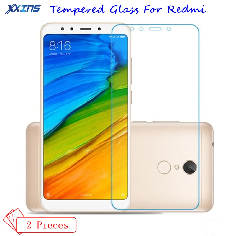 2 шт Xxins закаленное стекло для XIAOMI A1 REDMi 5 5A Note 16 ГБ 32 4A 4PRO 4X plus NOTE 3 PRO SE Global Anti-scratch Film |